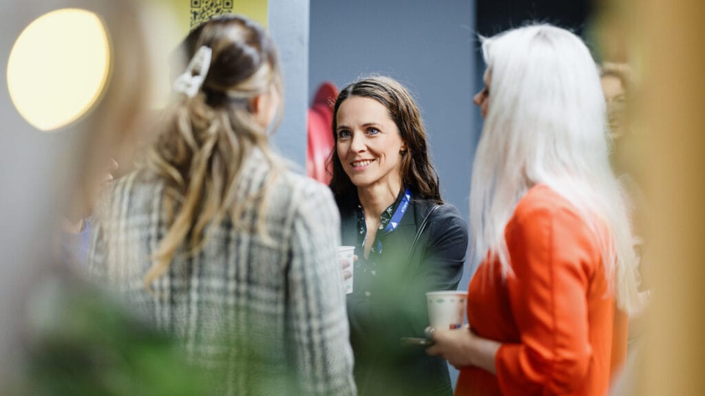 People at the Morning Focus event