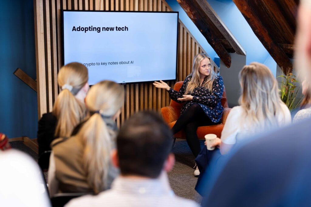 Susanne Todnem at Morning Focus